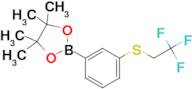 (3-((2,2,2-TRIFLUOROETHYL)THIO)PHENYL)BORONIC ACID PINACOL ESTER