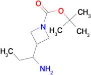 tert-Butyl 3-(1-aminopropyl)azetidine-1-carboxylate