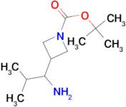 tert-Butyl 3-(1-amino-2-methylpropyl)azetidine-1-carboxylate