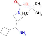 tert-Butyl 3-[amino(cyclobutyl)methyl]azetidine-1-carboxylate