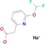 Sodium 2-[6-(difluoromethoxy)pyridin-2-yl]acetate