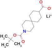 Lithium 3-[(tert-butoxy)carbonyl]-3-azaspiro[5.5]undecane-9-carboxylate