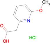 2-(6-Methoxypyridin-2-yl)acetic acid hydrochloride