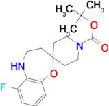tert-Butyl 6-fluoro-4,5-dihydro-3H-spiro[1,5-benzoxazepine-2,4'-piperidine]-1'-carboxylate