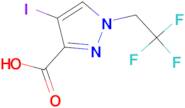 4-iodo-1-(2,2,2-trifluoroethyl)-1H-pyrazole-3-carboxylic acid