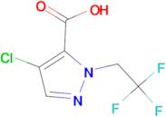 4-chloro-1-(2,2,2-trifluoroethyl)-1H-pyrazole-5-carboxylic acid