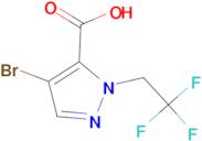 4-bromo-1-(2,2,2-trifluoroethyl)-1H-pyrazole-5-carboxylic acid