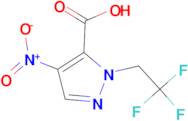 4-nitro-1-(2,2,2-trifluoroethyl)-1H-pyrazole-5-carboxylic acid