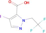 4-iodo-1-(2,2,2-trifluoroethyl)-1H-pyrazole-5-carboxylic acid