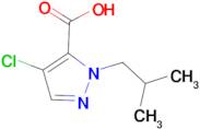 4-chloro-1-isobutyl-1H-pyrazole-5-carboxylic acid