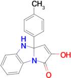 2-hydroxy-3a-(4-methylphenyl)-3a,4-dihydro-1H-pyrrolo[1,2-a]benzimidazol-1-one