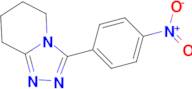 3-(4-nitrophenyl)-5,6,7,8-tetrahydro[1,2,4]triazolo[4,3-a]pyridine