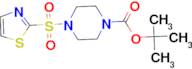 tert-butyl 4-(1,3-thiazol-2-ylsulfonyl)piperazine-1-carboxylate