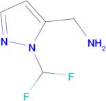 [1-(difluoromethyl)-1H-pyrazol-5-yl]methylamine