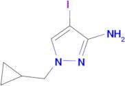 1-(cyclopropylmethyl)-4-iodo-1H-pyrazol-3-amine