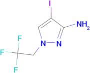 4-iodo-1-(2,2,2-trifluoroethyl)-1H-pyrazol-3-amine