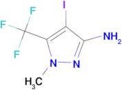 4-iodo-1-methyl-5-(trifluoromethyl)-1H-pyrazol-3-amine