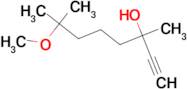 7-methoxy-3,7-dimethyloct-1-yn-3-ol