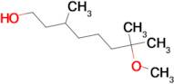 7-methoxy-3,7-dimethyloctan-1-ol