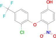 3-[2-Chloro-4-(trifluoromethyl)phenoxy]-4-nitrophenol