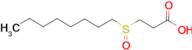 3-(octylsulfinyl)propanoic acid