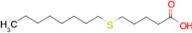 5-(octylthio)pentanoic acid