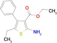 ethyl 2-amino-5-ethyl-4-phenylthiophene-3-carboxylate