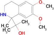 2-(6,7-dimethoxy-1-methyl-1,2,3,4-tetrahydroisoquinolin-1-yl)propan-2-ol