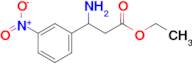 ethyl 3-amino-3-(3-nitrophenyl)propanoate