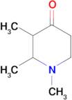 1,2,3-trimethylpiperidin-4-one