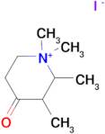 1,1,2,3-tetramethyl-4-oxopiperidinium iodide