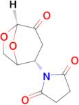 1-[(2S,5R)-4-oxo-6,8-dioxabicyclo[3.2.1]oct-2-yl]pyrrolidine-2,5-dione