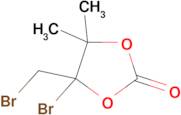 4-bromo-4-(bromomethyl)-5,5-dimethyl-1,3-dioxolan-2-one
