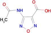 4-(acetylamino)-1,2,5-oxadiazole-3-carboxylic acid