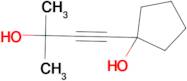 1-(3-hydroxy-3-methylbut-1-yn-1-yl)cyclopentanol