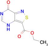 Ethyl 7-oxo-6,7-dihydroisothiazolo[4,3-{d}]pyrimidine-3-carboxylate