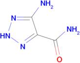 4-Amino-1H-1,2,3-triazole-5-carboxamide