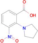 3-nitro-2-pyrrolidin-1-ylbenzoic acid