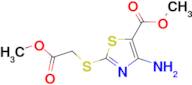 methyl 4-amino-2-[(2-methoxy-2-oxoethyl)thio]-1,3-thiazole-5-carboxylate