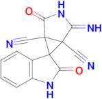 2-imino-2',4-dioxo-1',2'-dihydrospiro[3-azabicyclo[3.1.0]hexane-6,3'-indole]-1,5-dicarbonitrile