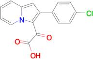 [2-(4-chlorophenyl)indolizin-3-yl](oxo)acetic acid