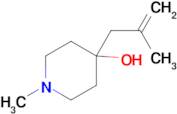 1-methyl-4-(2-methylprop-2-en-1-yl)piperidin-4-ol