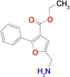 ethyl 5-(aminomethyl)-2-phenyl-3-furoate