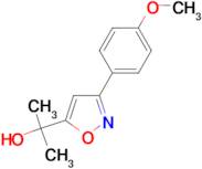 2-[3-(4-methoxyphenyl)isoxazol-5-yl]propan-2-ol