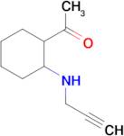 1-[2-(prop-2-yn-1-ylamino)cyclohexyl]ethanone