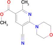 methyl 5-cyano-2-methyl-6-morpholin-4-ylnicotinate