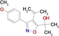 2-[4-isopropenyl-3-(4-methoxyphenyl)isoxazol-5-yl]propan-2-ol