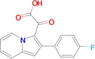 [2-(4-fluorophenyl)indolizin-3-yl](oxo)acetic acid
