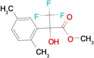 methyl 2-(2,5-dimethylphenyl)-3,3,3-trifluoro-2-hydroxypropanoate