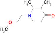 1-(2-methoxyethyl)-2,3-dimethylpiperidin-4-one